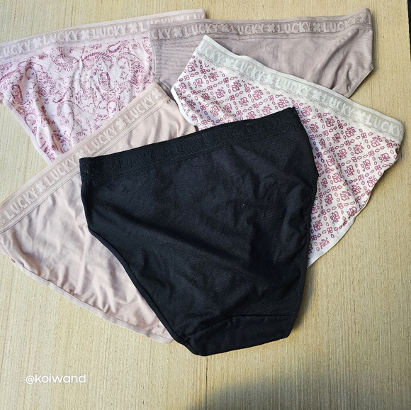 Lucky Brand Ladie's Hi-Cut 5-Pack Size S - Picture 3 of 8